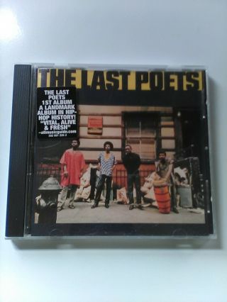 The Last Poets Rare Oop 1st Album (1970) On Cd Fuel 2000 (2002) Nm