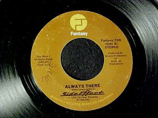 70s Modern Soul/funk/rare Groove 45 Side Effect Always There Fantasy Hear