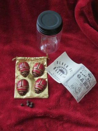 The Four Shell Game (red Scarabs) By Black Fox - Rare