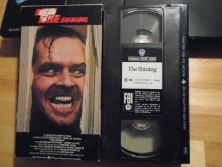Rare Oop The Shining Vhs Film 1980 Horror Stephen King Stan Kubrick Doctor Sleep