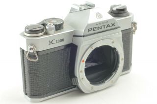 【RARE EXC,  】 Pentax K1000 35mm SLR Film Camera Silver Chrome Body from Japan 3