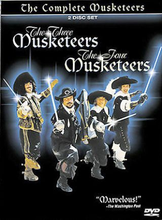 Complete Musketeers - Three & Four Musketeers - Anchor Bay 2 Disc Dvd - - Oop/rare