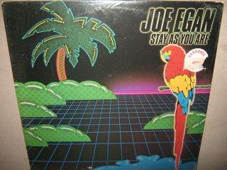 Joe Egan Stay As You Are Rare Factory Vinyl Lp 1982 Tgr - 9304 Nocutout