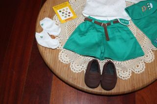 American Girl Doll of Today ' s RETIRED & RARE Girl Scout Outfit,  PC EUC 2
