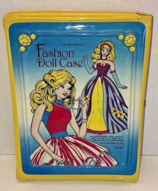 Vintage Tara Toy 3d Fashion Doll Case For Barbie,  Jem,  Maxie Dolls & Accessories