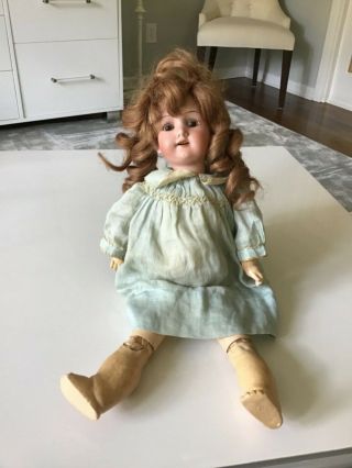 14” Antique German Armand Marseille 390 Ball Jointed A.  2/0 M Doll As - Is