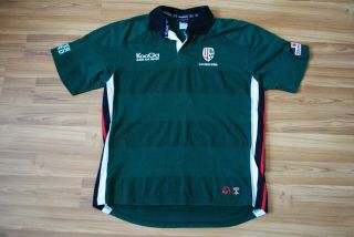 London Irish Rugby Shirt Union Jersey Kooga Vintage Size Mens Xxl 2xl Green Rare