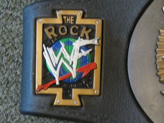 WWF WWE Classic The Rock People ' s Champ Bull Wrestling Belt Kid ' s Toy 1999 RARE 3