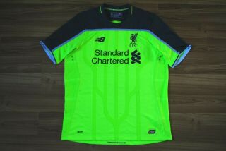 Liverpool England 2016/2017 Third Football Shirt Jersey Nb Size Mens Medium Rare