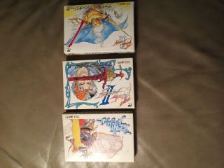 Final Fantasy 1 2 3 Famicom Japanese Real Rare