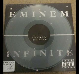 Eminem Infinite Vinyl Lp Record Import Clear Rare D12 Slim Shady Soul Intent
