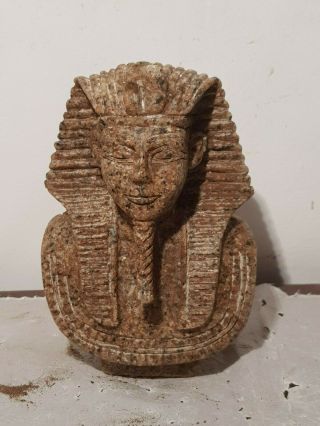 Rare Antique Ancient Egyptian King Tatankhamun Hear Cobra Wadjet1332–1323bc