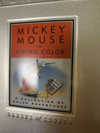 Walt Disney Treasures: Mickey Mouse In Living Color DVD 2 - Disc Rare With Tin 2