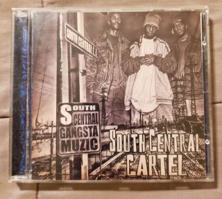 South Central Cartel Gangsta Muzic Rap Cd / Very Rare Oop