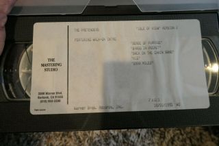 The Pretenders - Isle Of View Version 2 Rare Promo Vhs Chrissie Hynde Rock