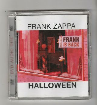 Frank Zappa Live In York Halloween Dts 5.  1 Surround Sound Audio Dvd Rare Oop