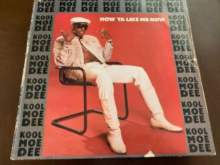 Kool Moe Dee How Ya Like Me Now Vinyl 12 " Rare Jive