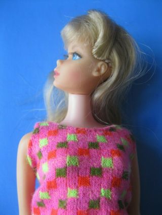 Vintage Barbie Doll Mod BLONDE TWIST N TURN BARBIE 1160 & SWIMSUIT TOP Japan 2