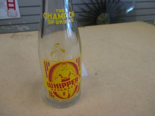 Old Rare Antique Whipper Billy Watson Wrestling Soda Wwe Wwf Bottle Advertising
