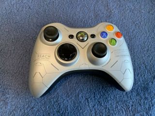 Rare Halo Reach Xbox 360 Limited Edition Controller Hard To Find