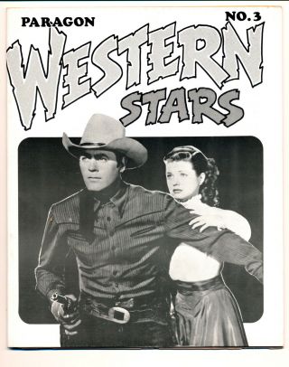 Paragon Western Stars No.  3 - 1975 - Signed By Bill Black - Rare - Paragon Pubs