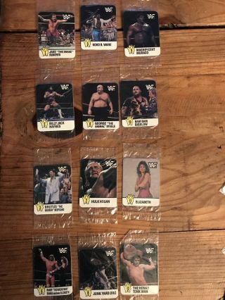 Hostess WWF IV Stickers Rare Full Set Of 35 From 1988 Vintage 2