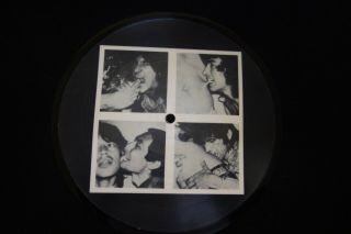 The Rolling Stones Rare Promo Ep 287 Andy Warhol Picture Disc 7 " Vinyl Nr