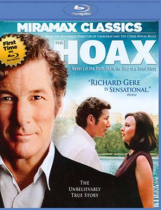 The Hoax Blu - Ray Oop Rare Richard Gere Michael J.  Burg Julie Delpy Eli Wallach