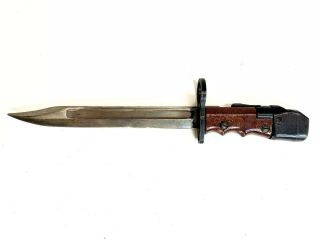 Vintage Wwii British No 4 Enfield Rifle Bayonet No 7 Mk 1 Swivel Pommel Rare