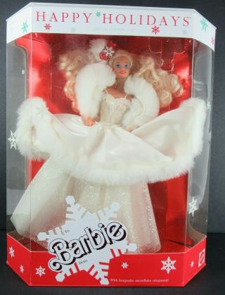 1989 Mattel Barbie Happy Holidays