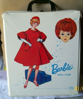 Vintage White Spp Clothing Case For Barbie Doll From 1962