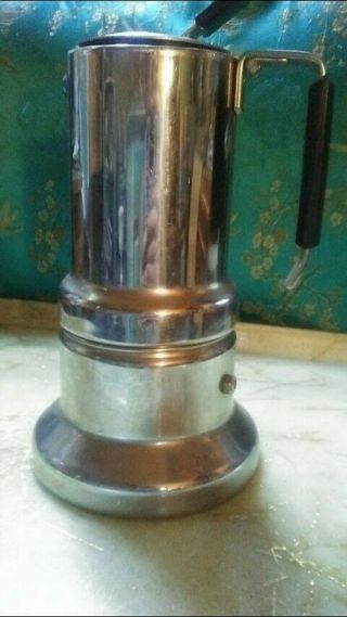 Rare Vintage Italian Modern Stovetop Espresso Maker Moka Pot Cook - O - Matic
