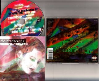 The Cranberries - Be With You Cd - 1996 - Rare (live Milton Keynes/acoustic Set)