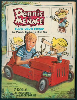 Uncut " Dennis The Menace " 1991 Whitman 1960 (4487)