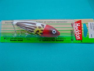 Limited Heddon Zara Spook Ii Red/white/yellow/brown Color - Unfished In Package