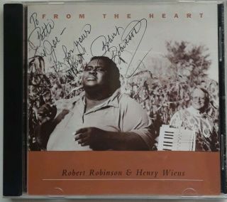 From The Heart Henry Wiens Robert Robinson Christian Gospel Cd Rare Autographed