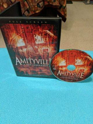Amityville: A Generation (dvd) Rare Oop Horror