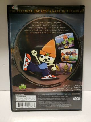 PARAPPA The RAPPER 2 (Sony Playstation 2) music game Complete Rare 2