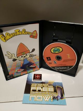 PARAPPA The RAPPER 2 (Sony Playstation 2) music game Complete Rare 3