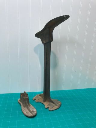 Vintage Cast Iron Shoe Lasts Cobbler 