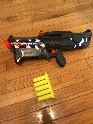 Vintage Rare Nerf Max Force Sawtooth (kenner 1994) Gun With Clip