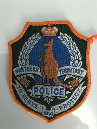 Australia Rare Northern Territory Police Patch