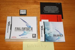 Final Fantasy Xii Revenant Wings (nintendo Ds) - Complete Cib,  Rare Pal
