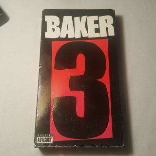 Baker 3 - Andrew Reynolds Rare Skate Boarding Video Vhs 2005