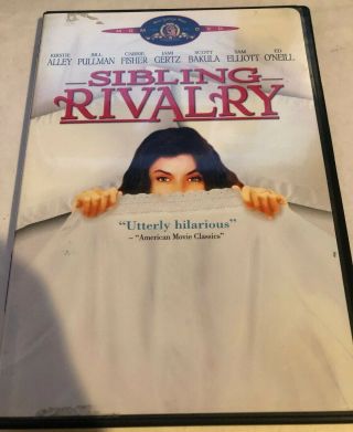 Sibling Rivalry (dvd,  2003,  Ws/fs) Vg Rare Oop Region 1 Kirstie Alley Jami Gertz