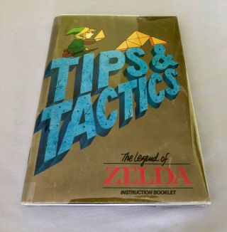 Legend Of Zelda: Tips & Tactics Booklet/guide: Rare