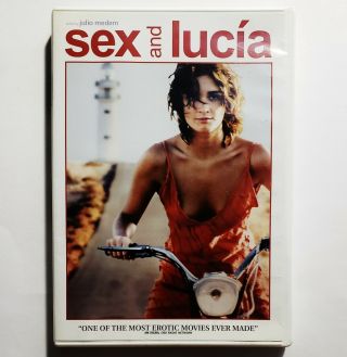 Sex And Lucia (dvd,  2003,  Unrated Version) Rare & Oop W/ Insert
