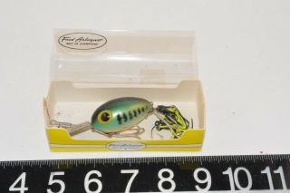Old Early Fred Arbogast Arbo - Gaster Crank Bait Colors Ohio Made 1 C