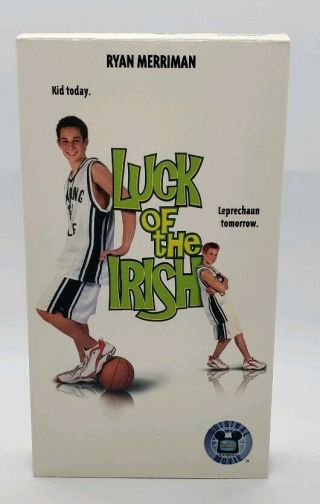 Luck Of The Irish (vhs,  2002) Rare Vhtf Disney