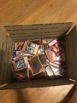 More Than 1000 Yu - Gi - Oh Cards,  Consists Of: Duplicates,  Rares,  And Shinies
